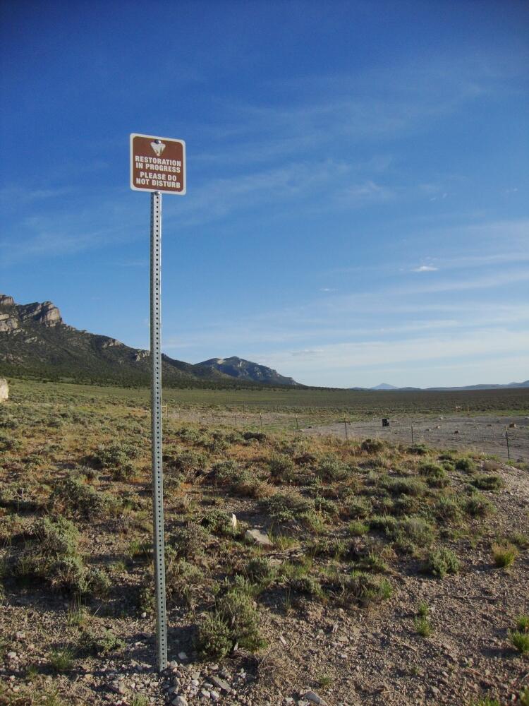 SNWA Test Well site, Cave Valley